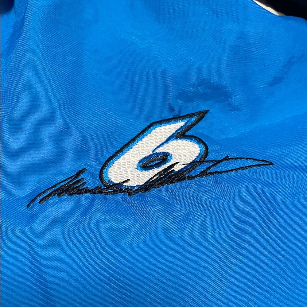 Nascar Racing Team Blue and Black Performance Jacket - Picture 3 of 6